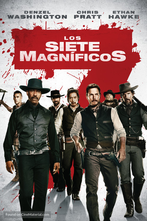 The Magnificent Seven - Mexican Movie Cover