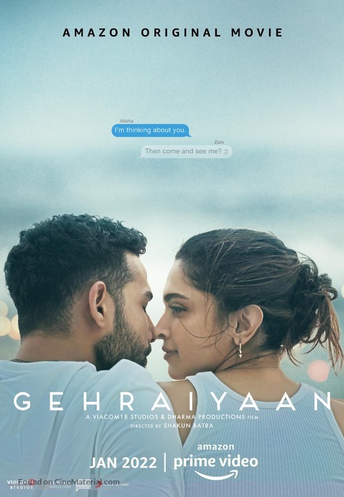 Gehraiyaan - Indian Movie Poster