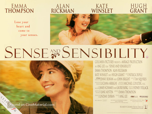Sense and Sensibility - British Movie Poster