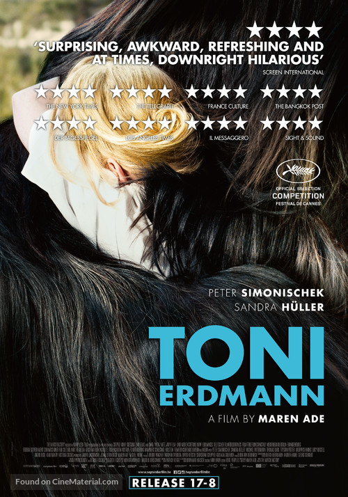 Toni Erdmann - Belgian Movie Poster