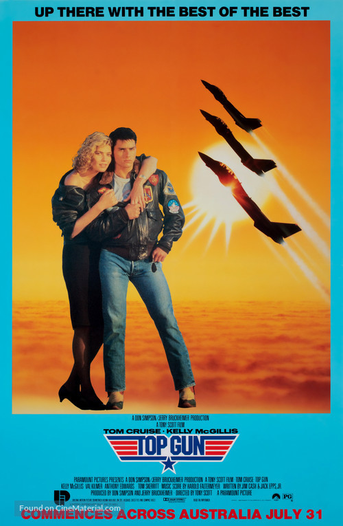 Top Gun - Australian Movie Poster