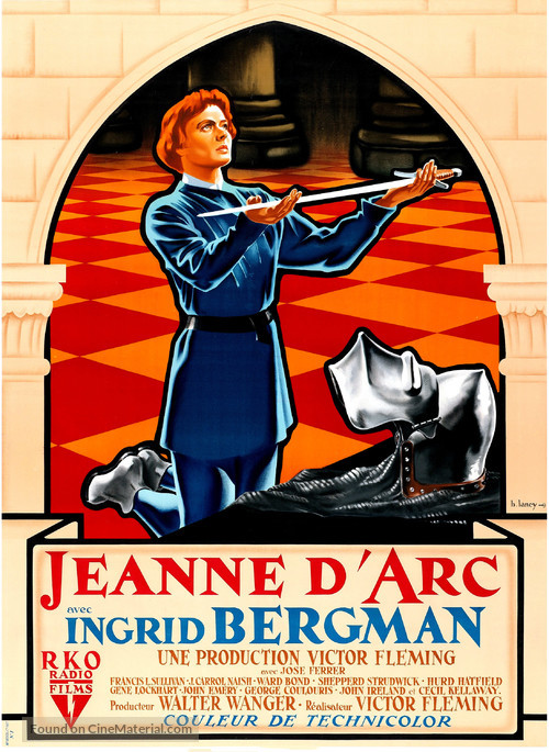 Joan of Arc - French Movie Poster
