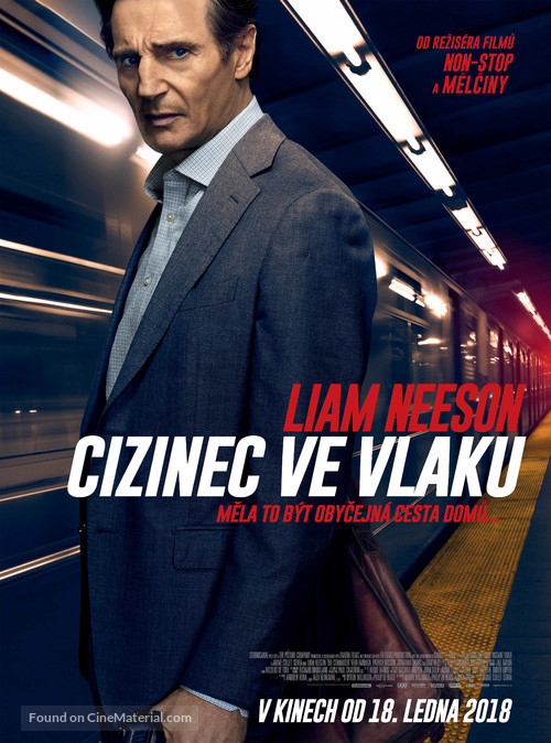 The Commuter - Czech Movie Poster