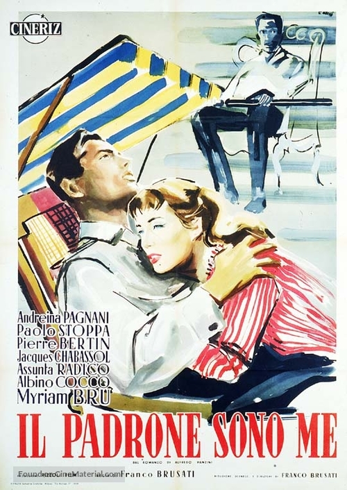 Il padrone sono me - Italian Movie Poster