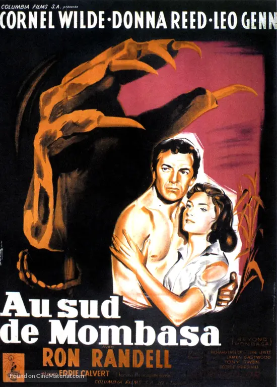 Beyond Mombasa - French Movie Poster