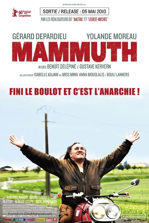 Mammuth - Belgian Movie Poster