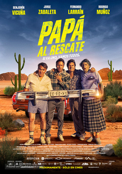 Pap&aacute; al Rescate - Argentinian Movie Poster