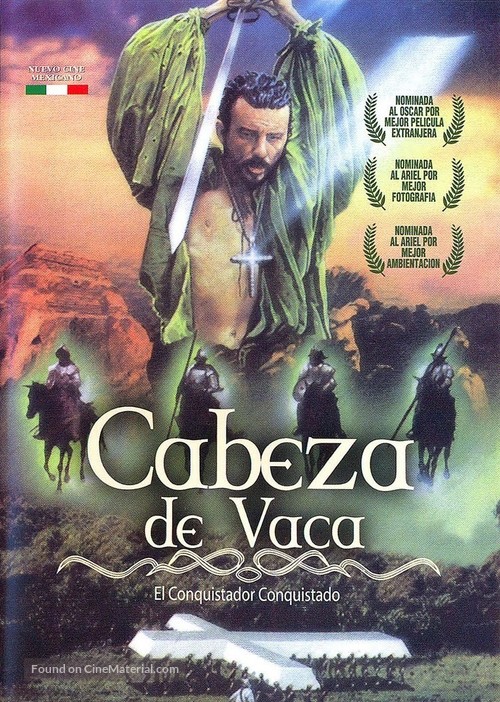 Cabeza de Vaca - Mexican DVD movie cover