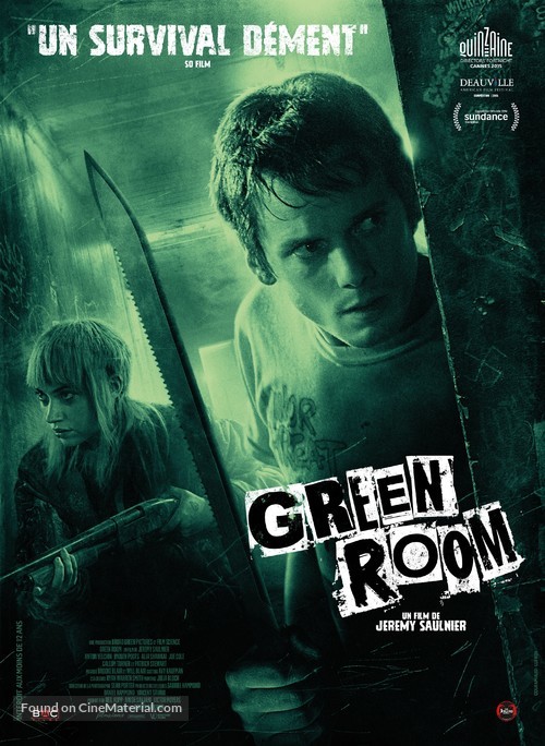 Green Room - French Movie Poster