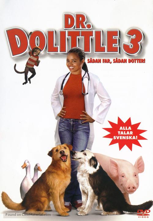 Dr Dolittle 3 - Swedish DVD movie cover