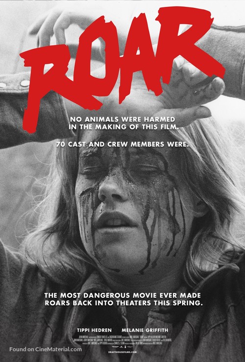 Roar - Re-release movie poster