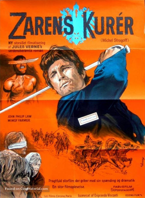 Strogoff - Danish Movie Poster