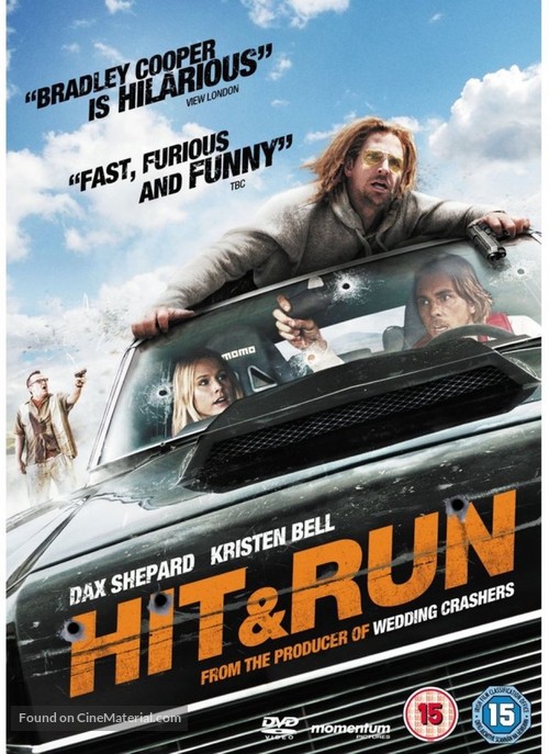 Hit and Run - British DVD movie cover