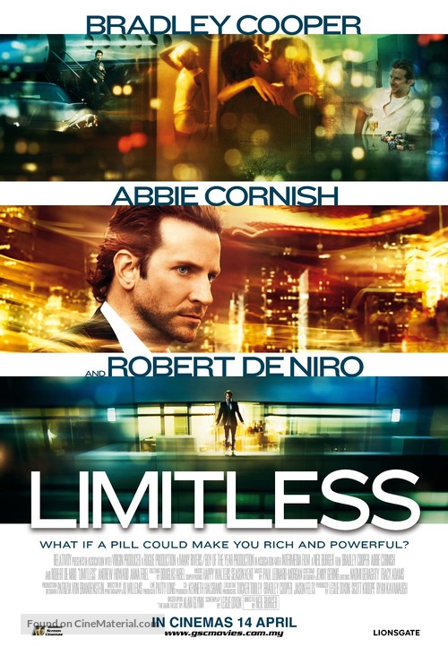 Limitless - Malaysian Movie Poster