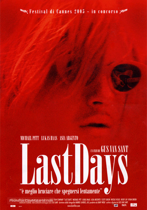 Last Days - Italian Movie Poster