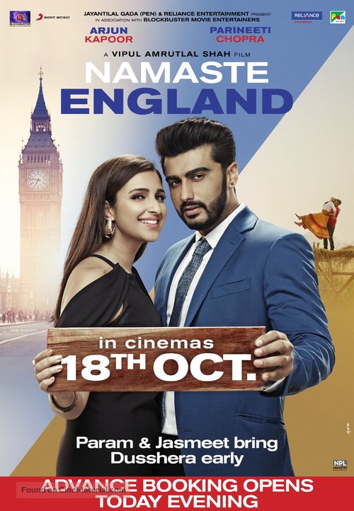 Namastey England - Indian Movie Poster