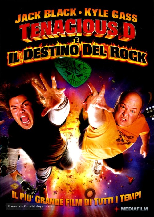 Tenacious D in &#039;The Pick of Destiny&#039; - Italian Movie Cover