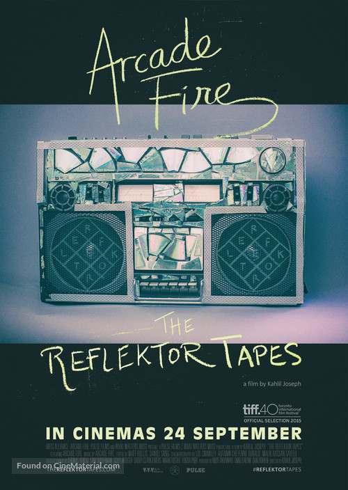 The Reflektor Tapes - Danish Movie Poster