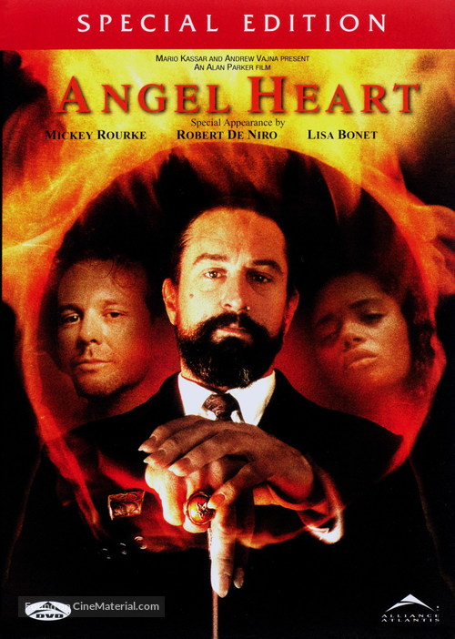 Angel Heart - Canadian DVD movie cover