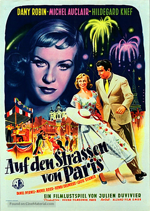 La f&ecirc;te &agrave; Henriette - German Movie Poster