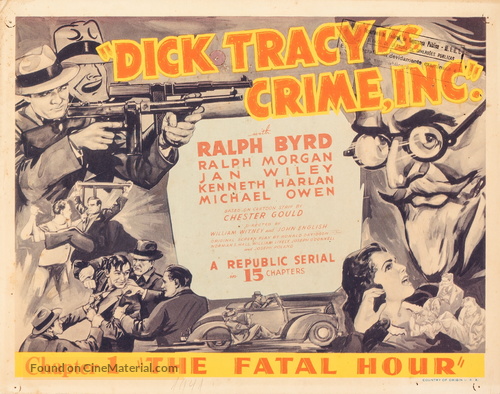 Dick Tracy vs. Crime Inc. - Movie Poster