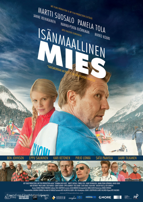 Is&auml;nmaallinen mies - Finnish Movie Poster