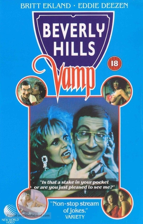 Beverly Hills Vamp - British Movie Cover