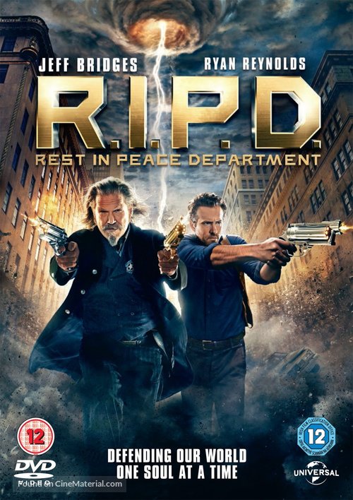 R.I.P.D. - British DVD movie cover