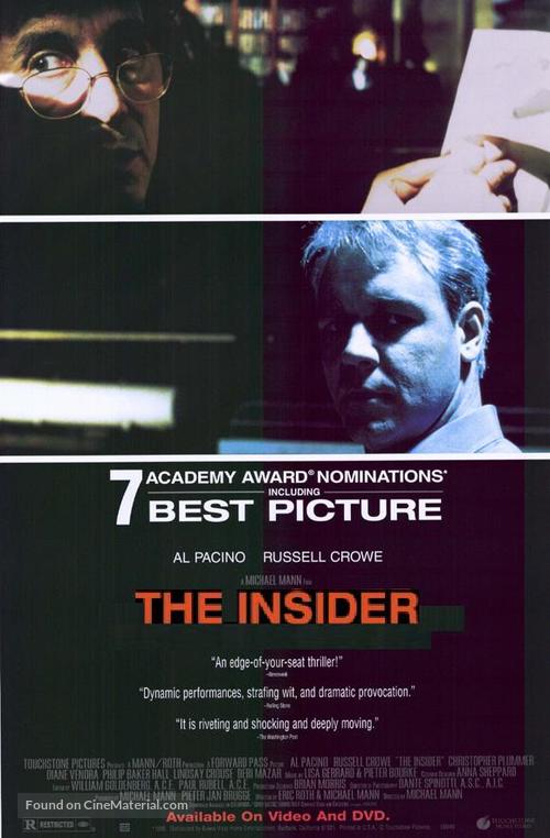 The Insider - Movie Poster