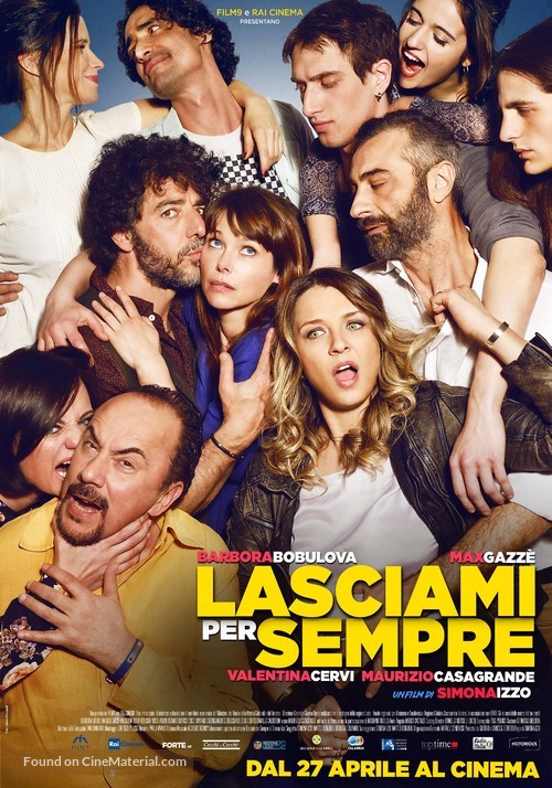 Lasciami per sempre - Italian Movie Poster