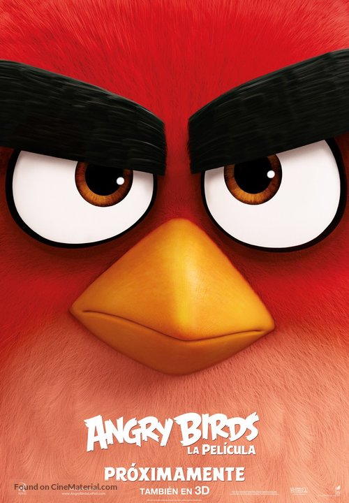 The Angry Birds Movie - Spanish Movie Poster