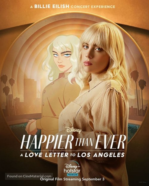 Happier than Ever: A Love Letter to Los Angeles - Indian Movie Poster