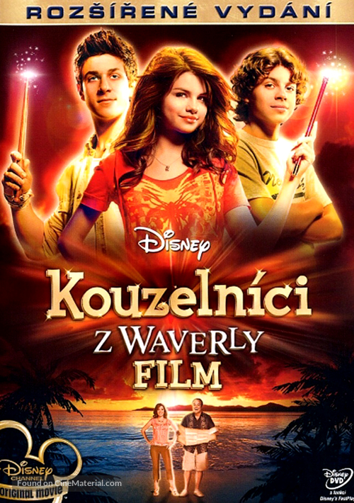 Wizards of Waverly Place: The Movie - Czech DVD movie cover