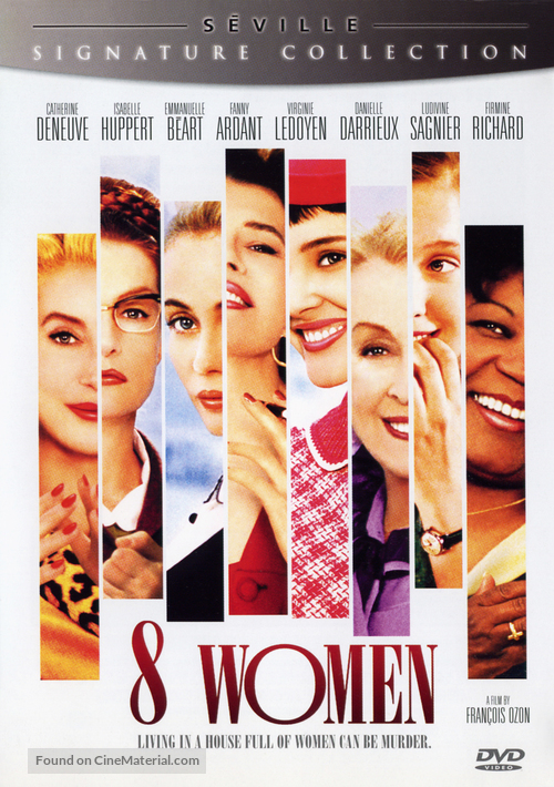 8 femmes - Canadian DVD movie cover