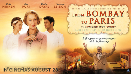 The Hundred-Foot Journey - Lebanese Movie Poster