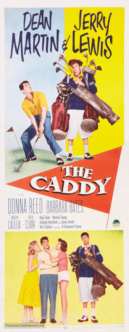 The Caddy - Theatrical movie poster