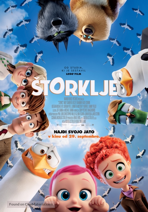 Storks - Slovenian Movie Poster
