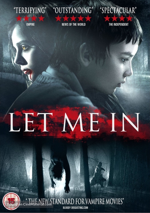 Let Me In - British DVD movie cover