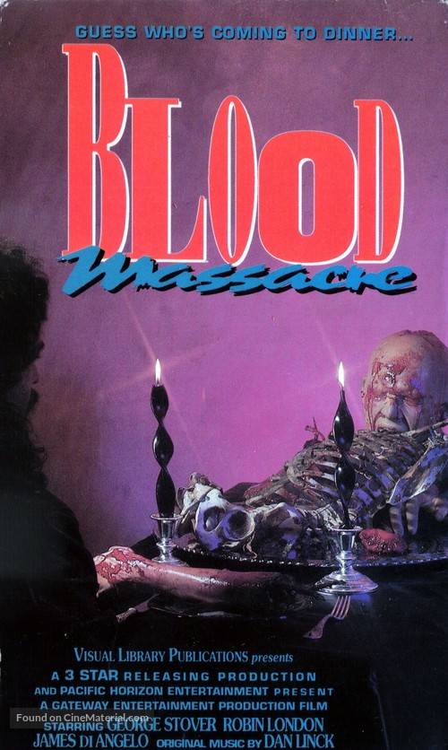 Blood Massacre - VHS movie cover