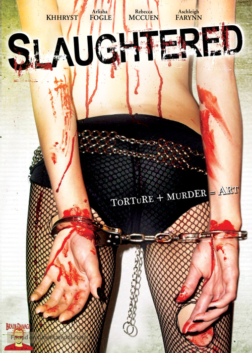Slaughtered - DVD movie cover