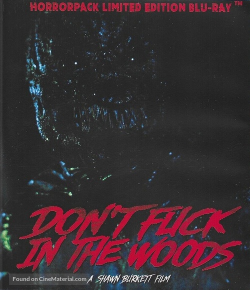 Don&#039;t Fuck in the Woods - Blu-Ray movie cover