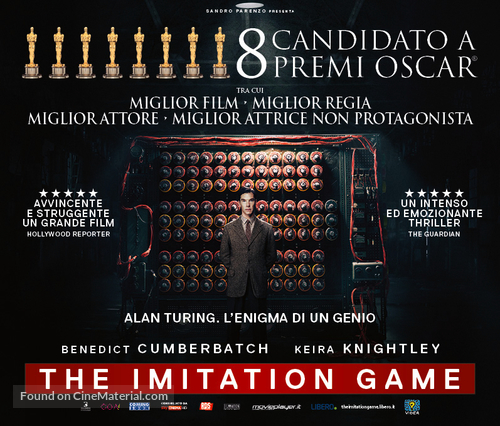 The Imitation Game - Italian Movie Poster