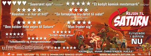 Rejsen til Saturn - Danish Movie Poster