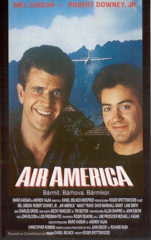 Air America - Hungarian VHS movie cover