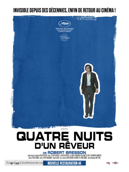 Quatre nuits d&#039;un r&ecirc;veur - French Movie Poster