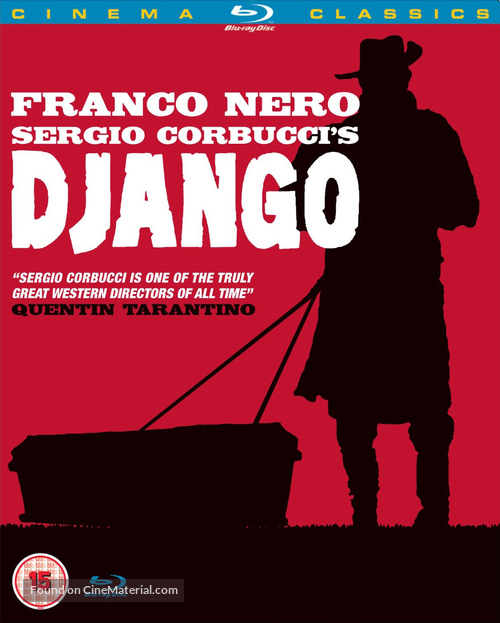 Django - British Blu-Ray movie cover