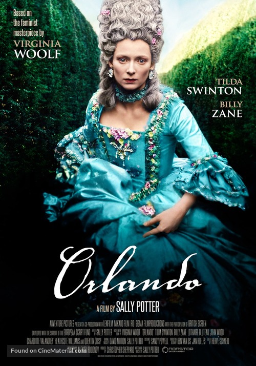 Orlando - Swedish Re-release movie poster