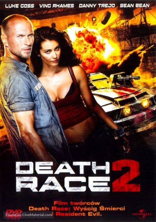 Death Race 2 - Polish DVD movie cover