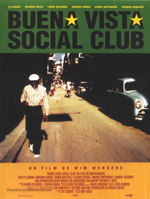 Buena Vista Social Club - Spanish Movie Poster