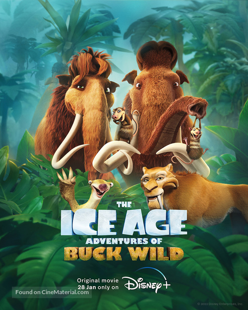 The Ice Age Adventures of Buck Wild - Singaporean Movie Poster